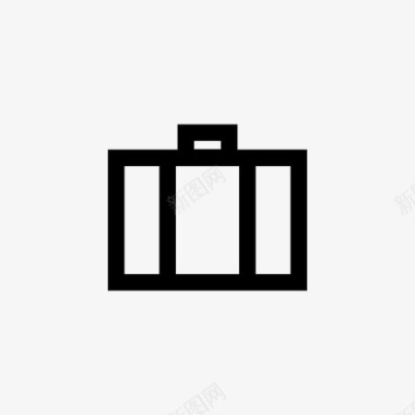 行李箱行李旅行图标图标
