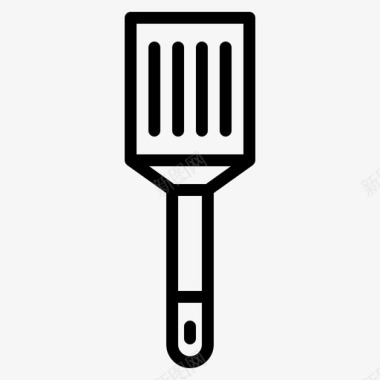厨房用具采购产品抹刀炊具烹饪图标图标
