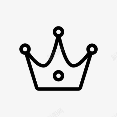 皇冠标志地位图标图标