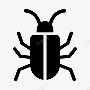 恶意软件的bugbug昆虫恶意软件图标图标