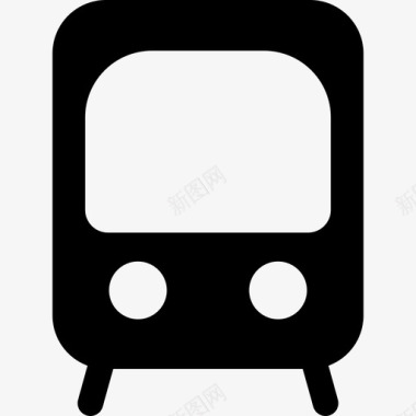 火车交通我的城市交通图标图标