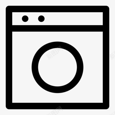 烘干机干衣机家用图标图标