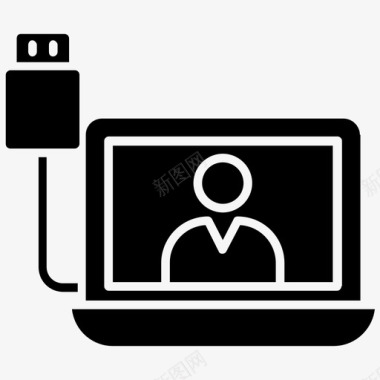 服务器远程连接访问系统客户端服务器图标图标