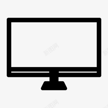 电视显示器液晶屏图标图标