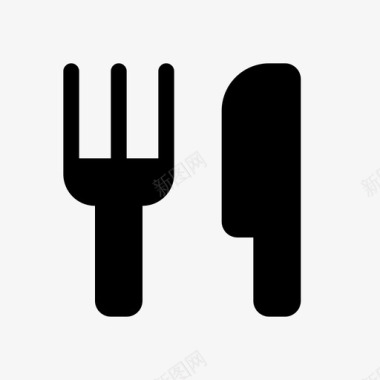 餐厅熟食店晚餐图标图标