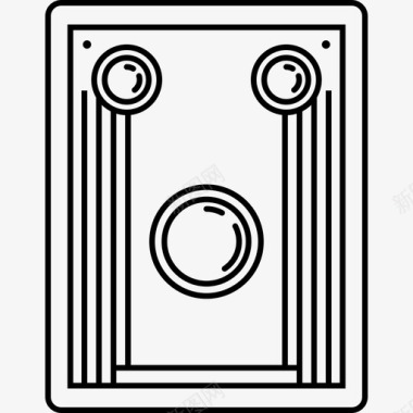 科技制度复古科技细节相机图标图标