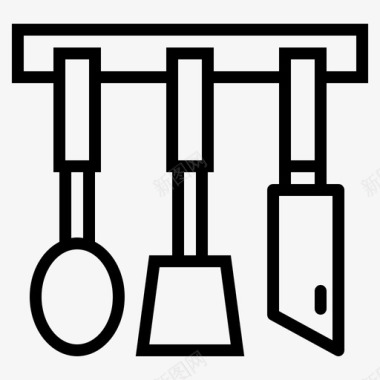 厨房用具厨房用具烹饪厨房工具图标图标