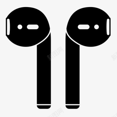 X苹果airpods苹果耳机图标图标