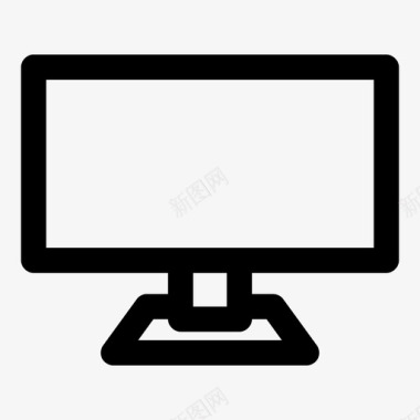 计算机屏幕计算机监视器图标图标