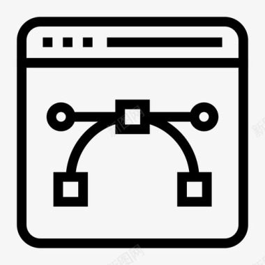 应用更新网页贝塞尔图标图标