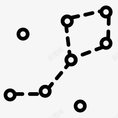 星座PNG矢量图星座方向科学图标图标