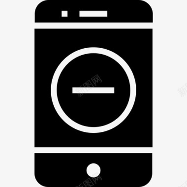 移动宣传移动删除iphone减号图标图标