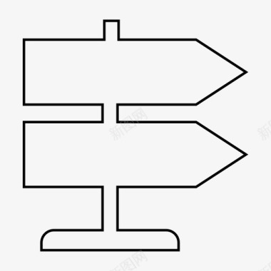 标识方向标志方向目标图标图标