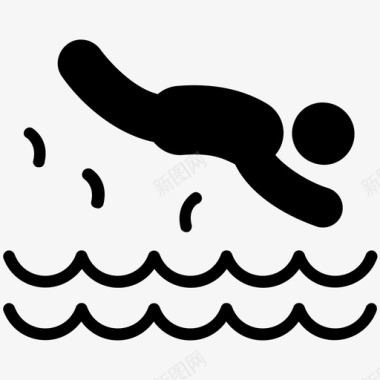跳水跳水奥运会比赛奥运游泳图标图标
