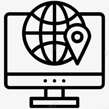 托管服务器机架服务器接入点gps服务器托管图标图标
