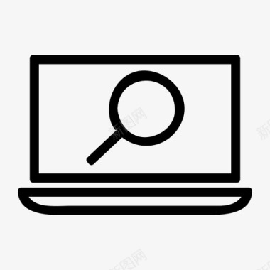 计算机搜索浏览器查找器图标图标