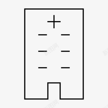 诊所标志医院诊所健康图标图标