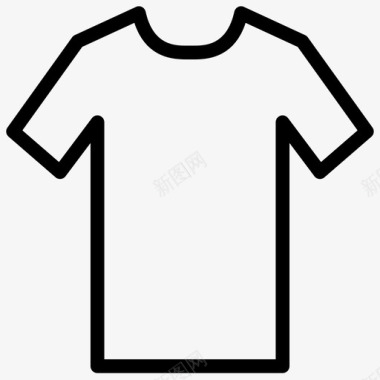 T恤衣服男装图标图标