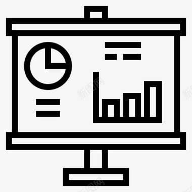 信息安全报告演示文稿业务图表图标图标