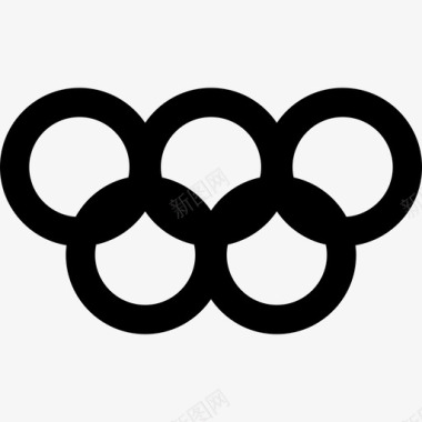 奥林匹亚奥运会运动员满满的图标图标