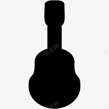 音乐原声吉他古典吉他图标图标