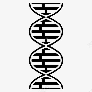 线粒体DNA结构免抠pngdna科学结构图标图标
