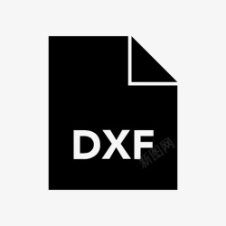 dxf文件格式glyph粗体dxf图标高清图片