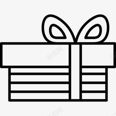 礼品盒圣诞系列工艺品图标图标