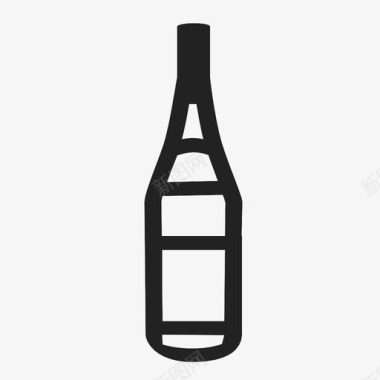勃艮第酒法国酒酒瓶图标图标