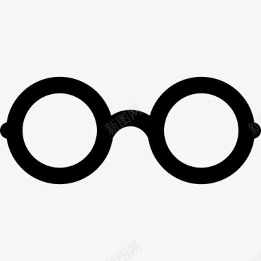 护目镜时髦复古直线型图标图标