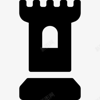 塔建筑物城堡图标图标
