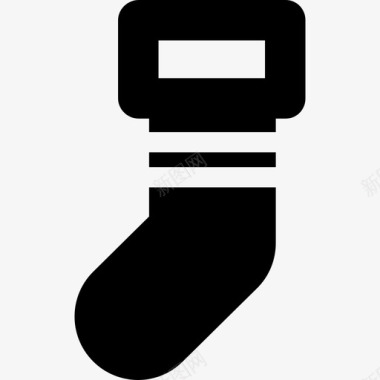 袜子圣诞节圣诞装图标图标