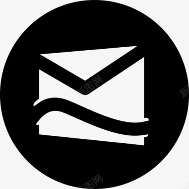 hotmailHotmail徽标电子邮件和收件箱图标图标