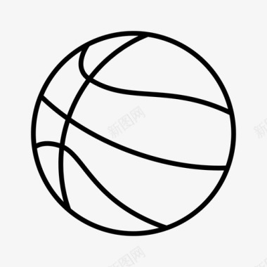 运动装备篮球装备图标图标