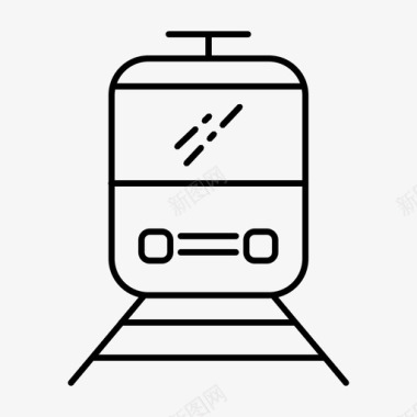 车站的图标火车火车站交通工具图标图标