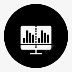 数据分析比较ab测试应用程序测试bigdata图标高清图片