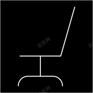 椅子坐椅通用用户界面图标图标