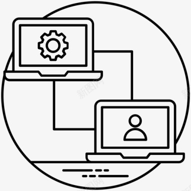 局域网网卡局域网服务器共享网络图标图标