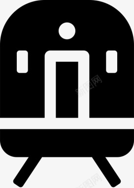 cad基础设施地铁公共火车图标图标