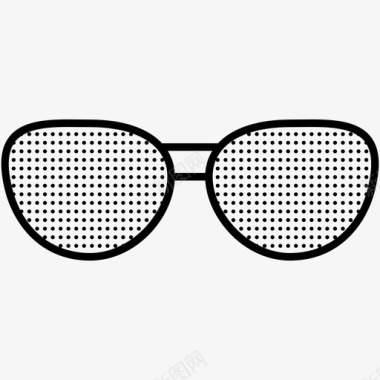 眼镜旅行用的图标图标