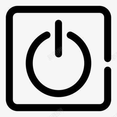 公共环境标识断开链链接图标图标