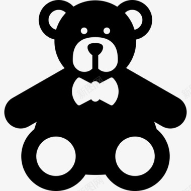 泰迪熊儿童节图标图标