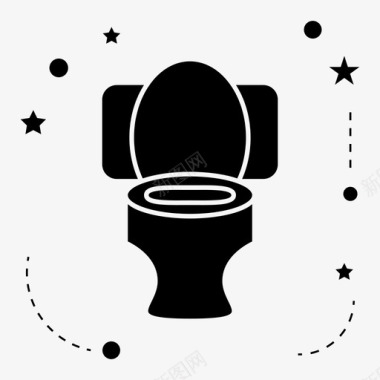 便利浴室卫生间便利设施图标图标