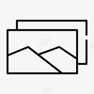 公共环境标识gallery图像照片图标图标