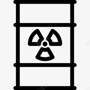 放射性放射性废物技术实验室图标图标