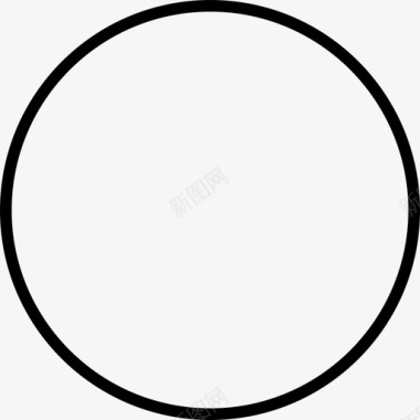 圆形分类圆形几何形图标图标