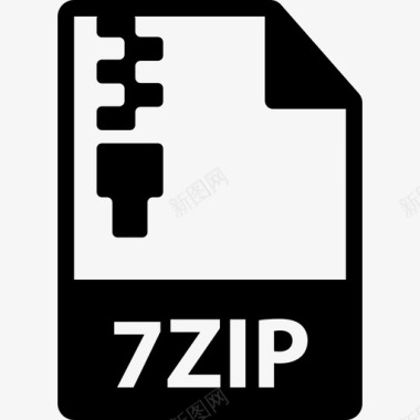 ZIP文件格式Zip文件界面文件格式图标图标