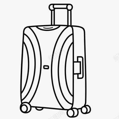 行李包手提箱图标图标