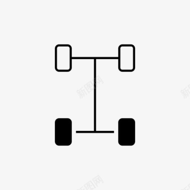 汽车故障图标后轮驱动汽车变速器图标图标