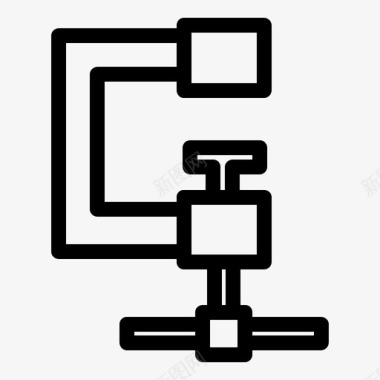 分支结构CCL灯结构工具图标图标